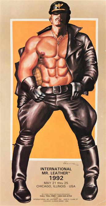 ETIENNE (DOM OREJUDOS, 1933-1991) International Mr. LeatherThree posters.